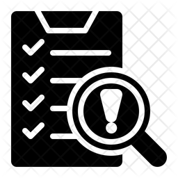Risk monitoring Icon - Download in Glyph Style