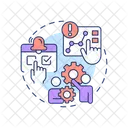 Risk Monitoring Review Risk Icon