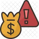 Risks Investment Warning Icon