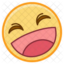 Risada Emoji Ícone