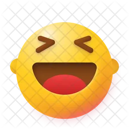 Risada Emoji Ícone