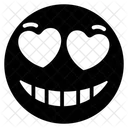 Emoji De Riso De Amor Expressao De Amor Emotag De Riso De Amor Icon