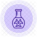 Biologique Danger Avertissement Icon