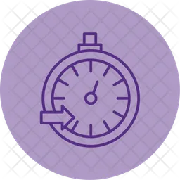 Reloj de ritmo  Icono