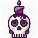 Ritual Black Magic Skull Icon