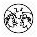 Rivalen Chat Rivalen Gesang Laut Symbol
