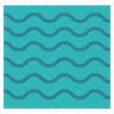 River Water Waterway Icon
