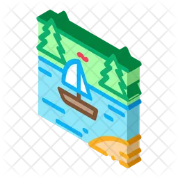 River Boat  Icon