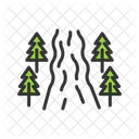 River Nature Water Icon
