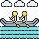 River Rafting Icon