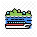 River Ship  Icon