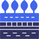 Riverbank Riverside River Shore Symbol