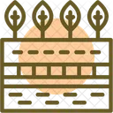 Riverbank Riverside River Shore Symbol