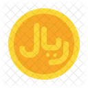Riyal Money Coin Icon