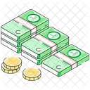 リヤル、紙幣、通貨 アイコン
