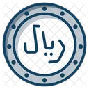 Riyal Coins Arabian Currency Coin Icon