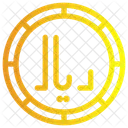 Riyal Qatar Saudi Icon