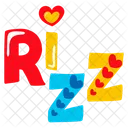 Rizz Text Rizz Love Icon