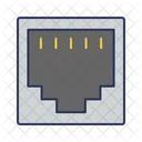 RJ Anschluss LAN Pin RJ Symbol