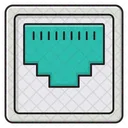 Rj Connector Networking Icon
