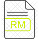 Rm File Format Icon