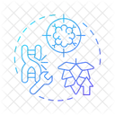 Rna Interference Dna Recombination Hybrid Agriculture Symbol