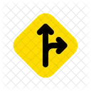 Road Sign Side Icon