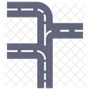 Road Route Track Icon