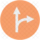 Road Map Turn Icon
