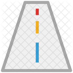 Road Icon - Download in Line Style