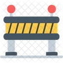 Road Danger Barrier Icon