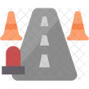 Road Emergency Cone Icon
