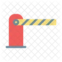 Road Barrier Block Icon