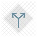 Road Junction Traffic Icon