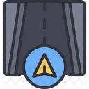 Road Route Direction Icon