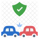 Road Accident Car Crash Careless Icon
