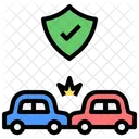 Road Accident Car Crash Careless Icon