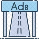 Road Advertisement  Icon