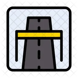 Road Banner  Icon