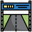 Road Banner  Icon