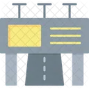 Road Banner Ad Advertisement Icon
