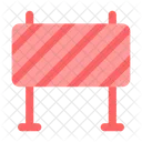 Road Barrier Obstruction Icon