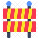 Road Barrier Road Hurdles Traffic Barrier Icon