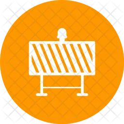 Road barrier  Icon