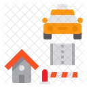 Barrier Security Traffic Barrier Icon