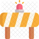 Road Barrier Barrier Road Block Icon