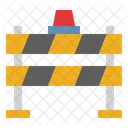 Road Barrier Under Construction Fix Icon