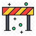 Road Barrier Road Block Barrier Icon