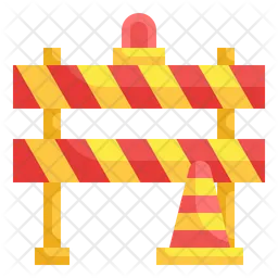 Road Barrier  Icon