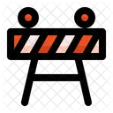 Road Barrier Construction Building Icon